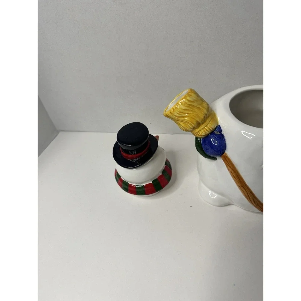 Vintage‎ Snowman Decorative Christmas Tea Pot